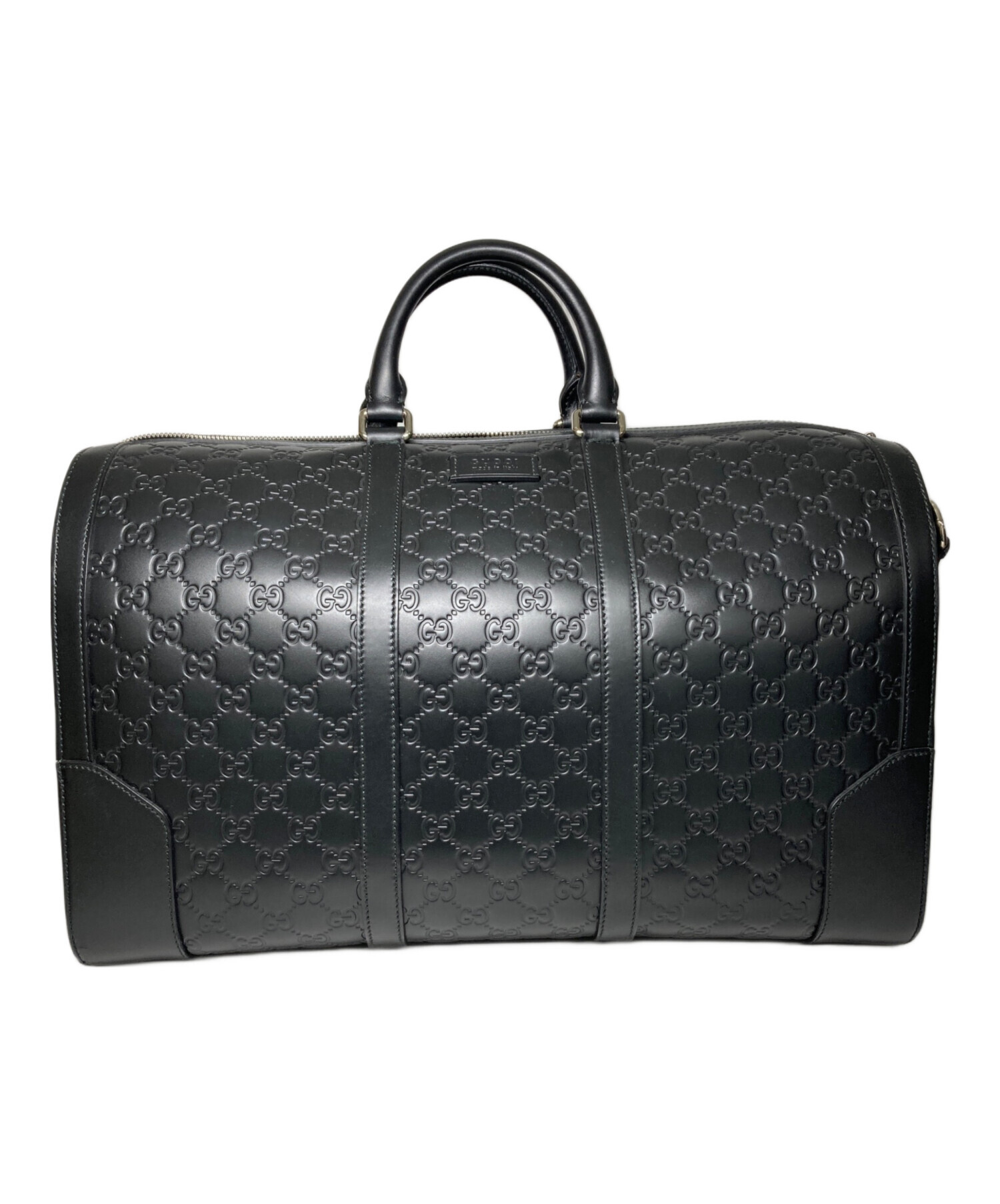 中古・古着通販】GUCCI (グッチ) ボストンバッグ ブラック｜ブランド 