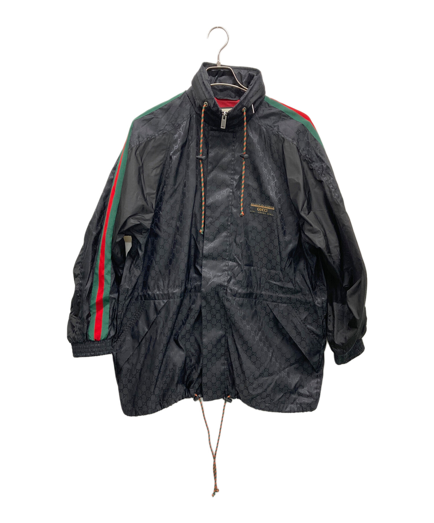 中古・古着通販】GUCCI (グッチ) ウインドブレーカーミケーレ ブラック