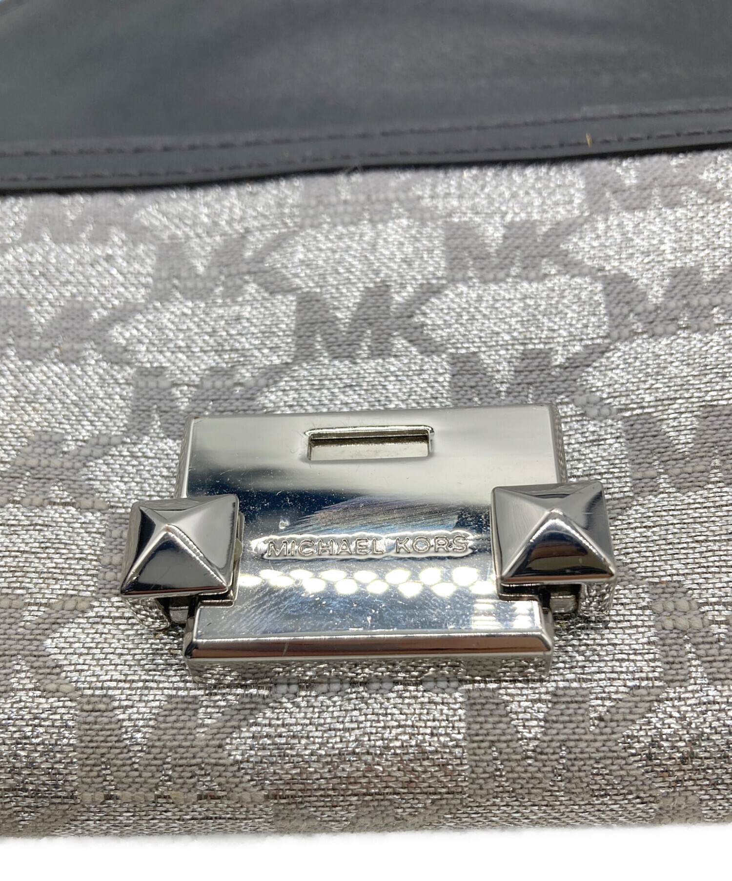中古・古着通販】MICHAEL KORS (マイケル・コース) 長財布 ブラック 