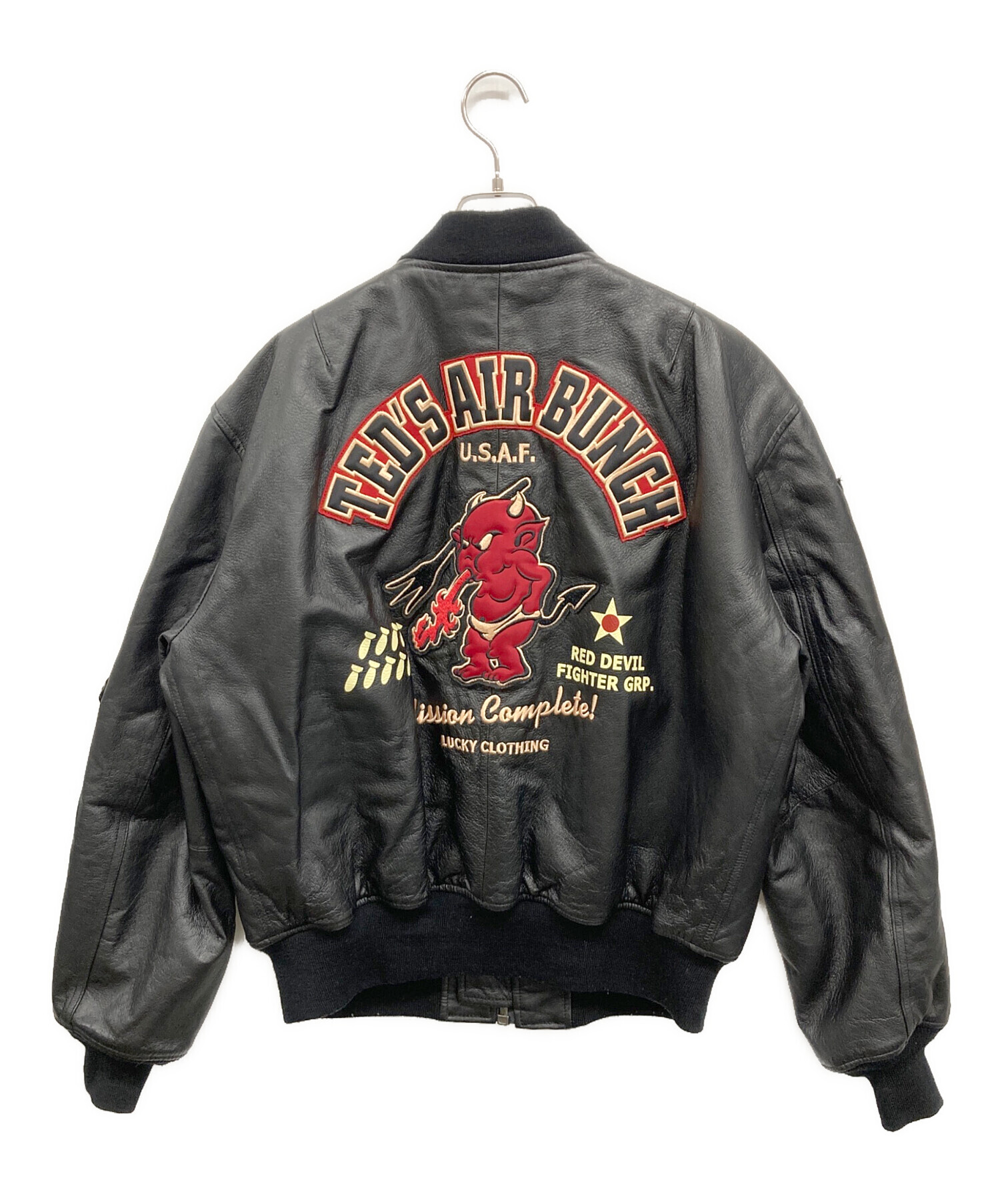 中古・古着通販】TEDMAN (テッドマン) MA-1ジャケット ブラック サイズ