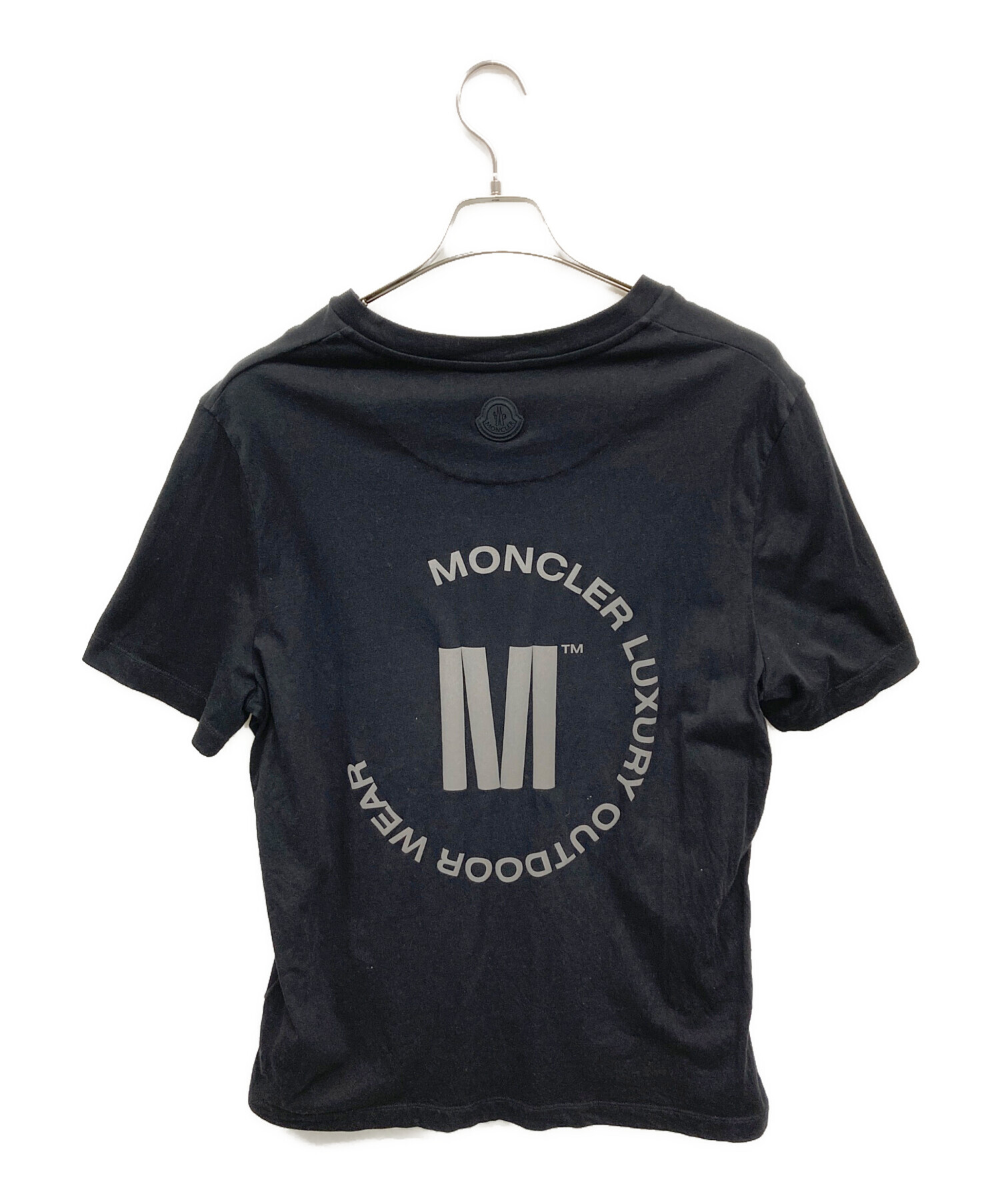 中古・古着通販】MONCLER (モンクレール) 半袖カットソー ブラック