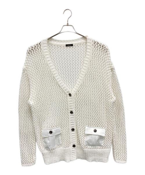 アニュアンス　カーディガン 中古・古着通販】anuans (アニュアンス) 厚手カーディガン ホワイト