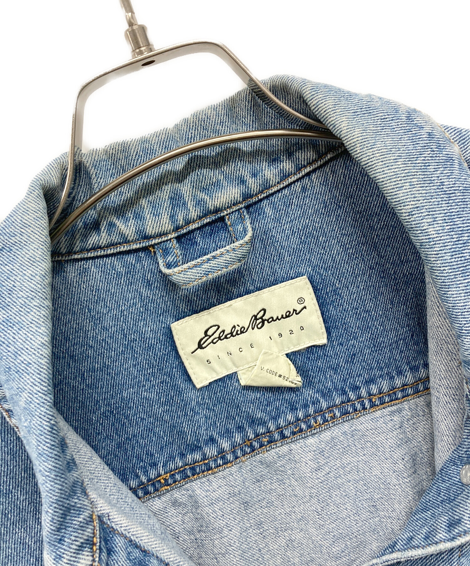 中古・古着通販】Eddie Bauer (エディーバウアー) デニムジャケット 