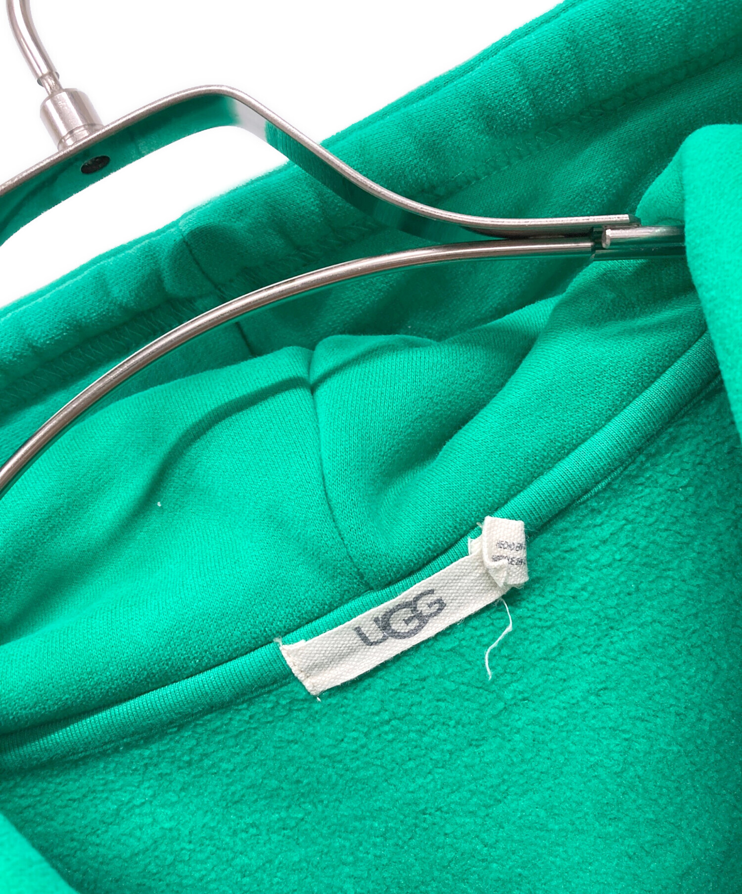 中古・古着通販】UGG (アグ) プルオーバーパーカー グリーン サイズ