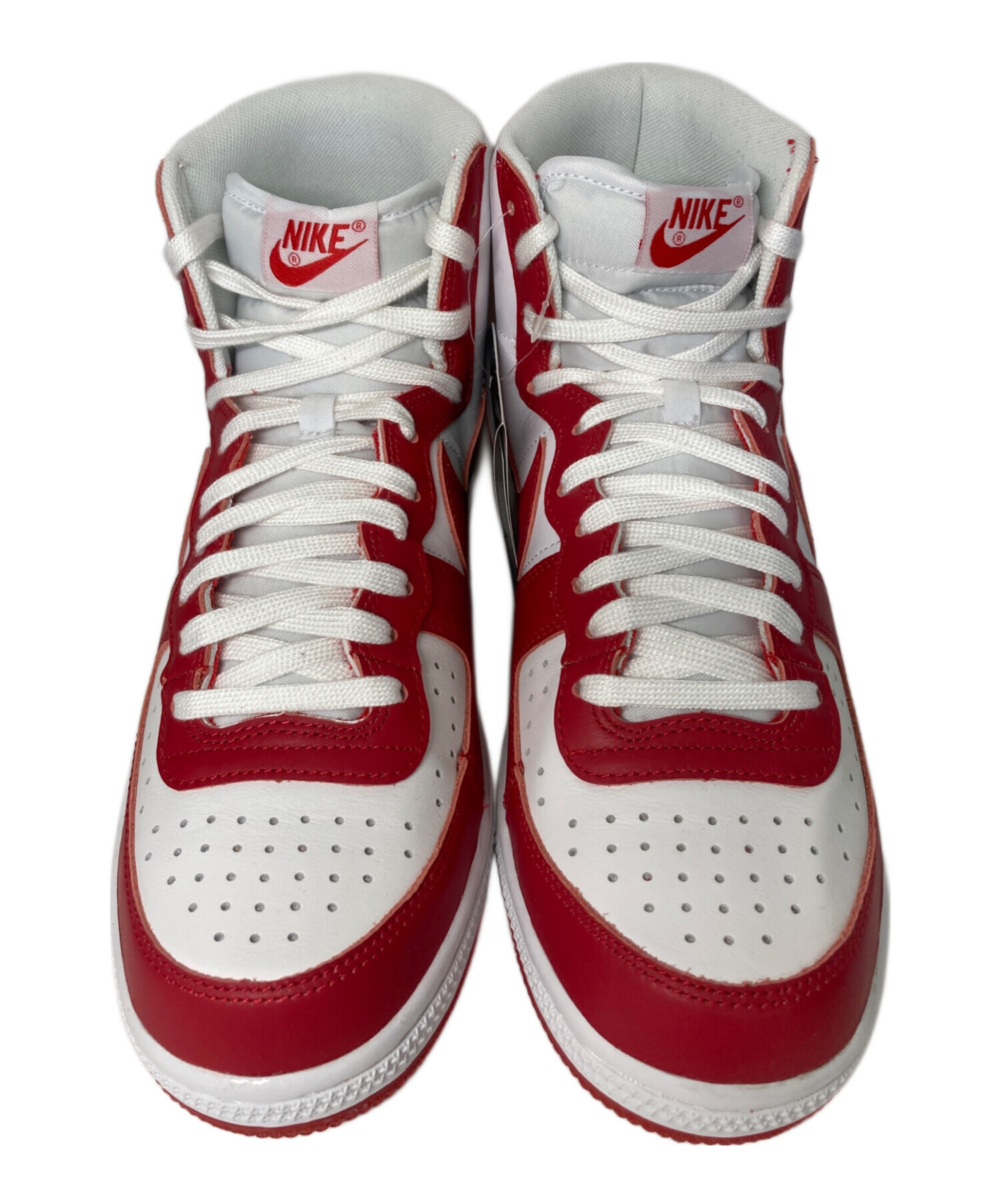 中古・古着通販】NIKE (ナイキ) スニーカー レッド×ホワイト サイズ 