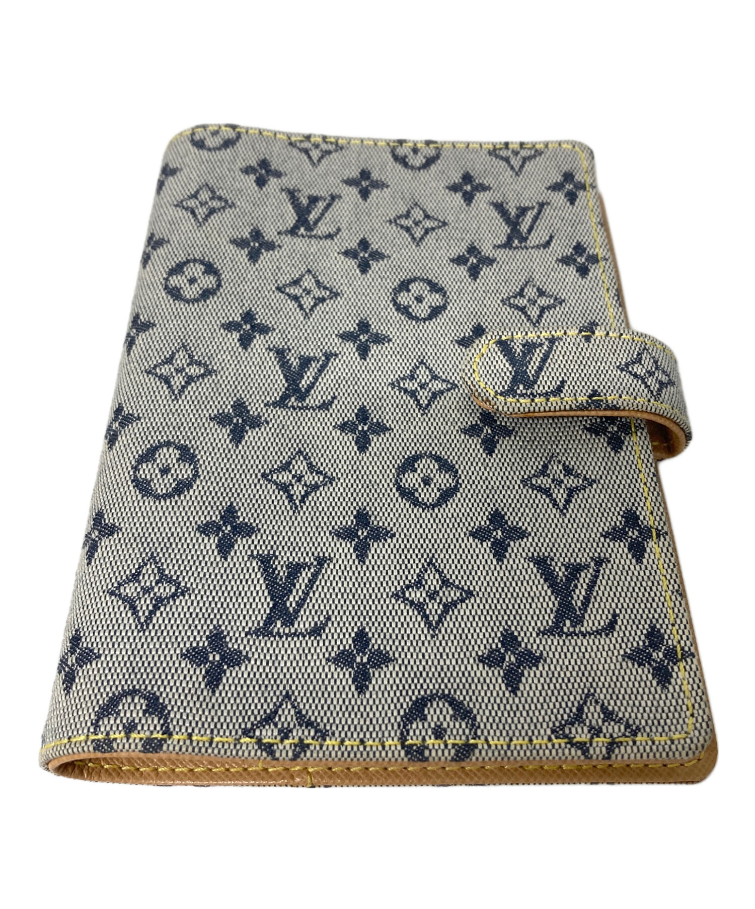 ルイヴィトン　手帳　新品未使用 中古・古着通販】LOUIS VUITTON (ルイ ヴィトン) 手帳カバー ブルー