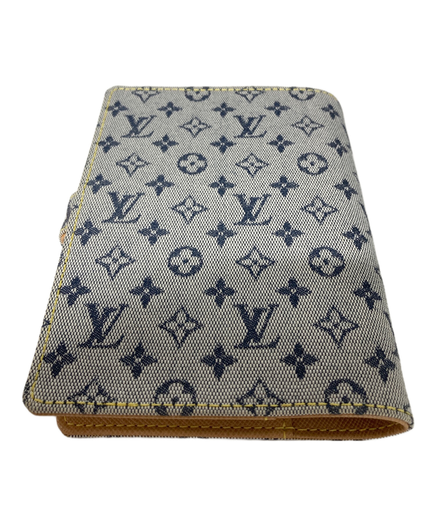 中古・古着通販】LOUIS VUITTON (ルイ ヴィトン) 手帳カバー ブルー