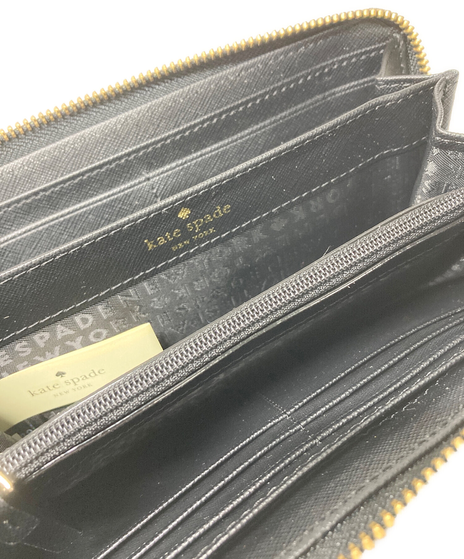 未使用！　ケイトスペード　リボン　長財布 kate spade NEW YORK - ケイトスペード ピンク 長財布 リボン の通販
