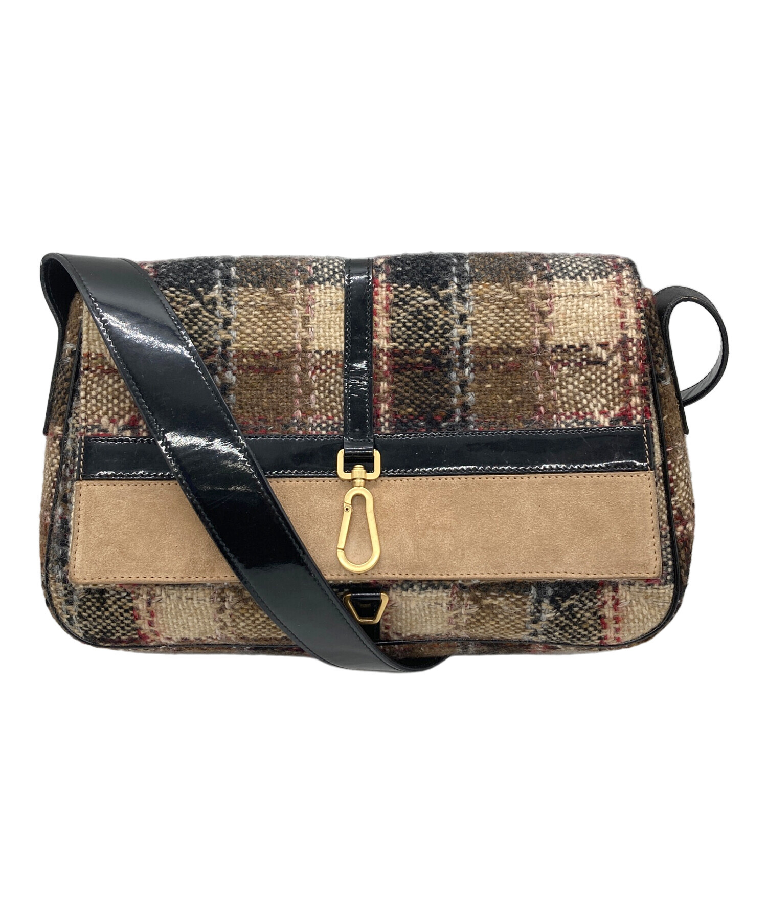 OLD Burberry ショルダーバッグ 中古・古着通販】BURBERRY (バーバリー) ショルダーバッグ マルチ