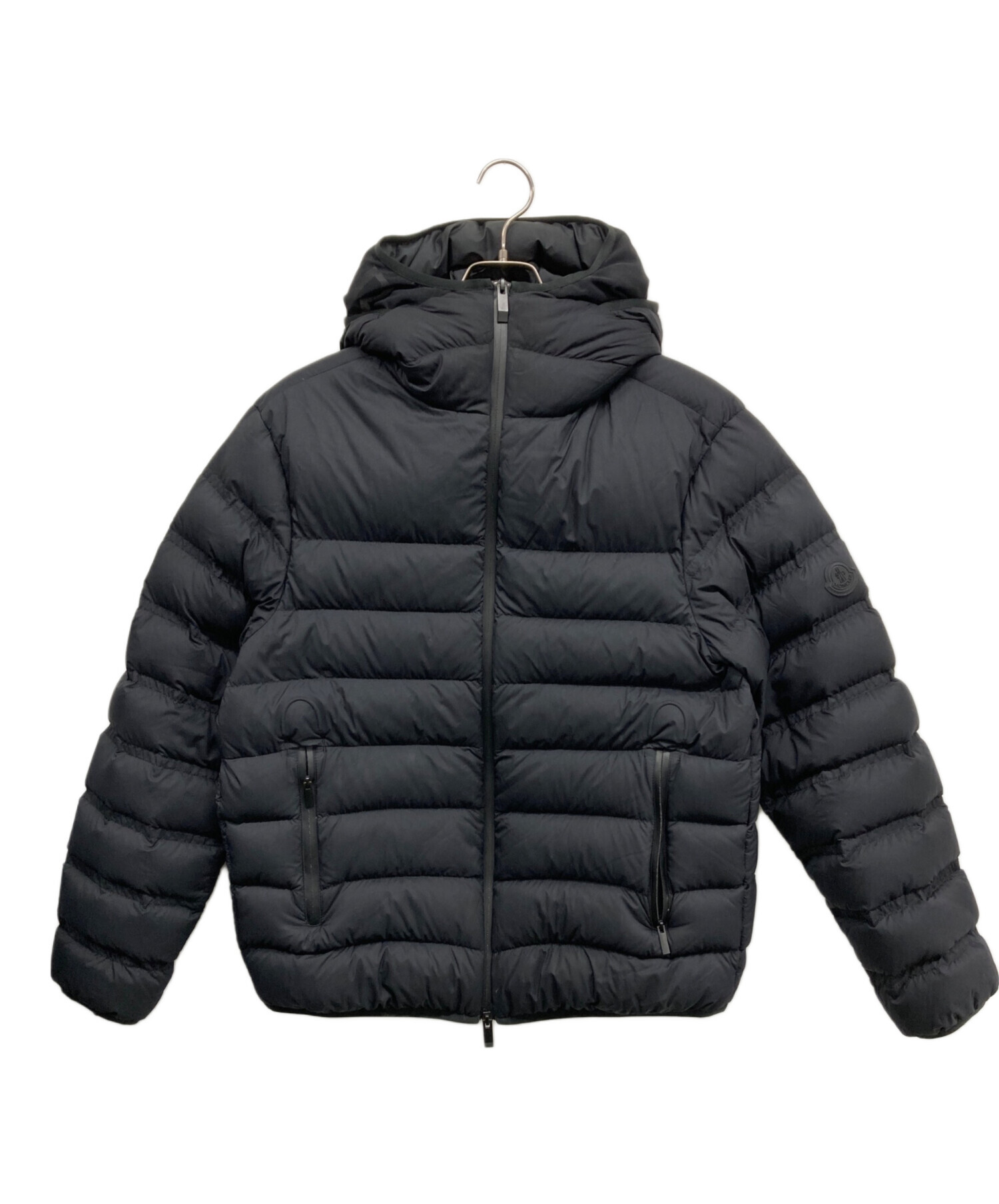 MONCLER モンクレール ブラック ダウンジャケット 中古・古着通販】MONCLER (モンクレール) ダウンジャケット ブラック