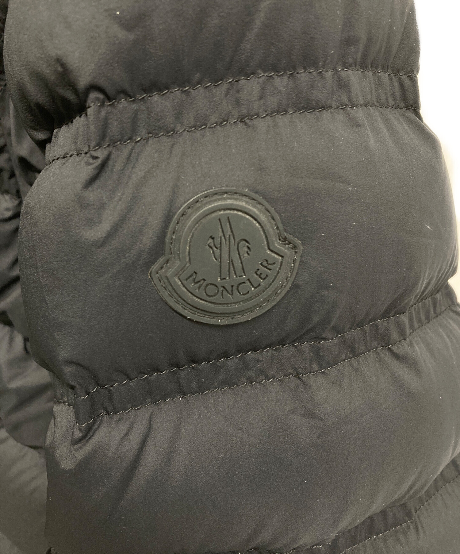 中古・古着通販】MONCLER (モンクレール) ダウンジャケット ブラック
