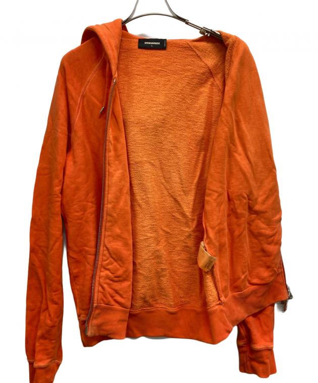 中古・古着通販】DSQUARED2 (ディースクエアード) ジップパーカー