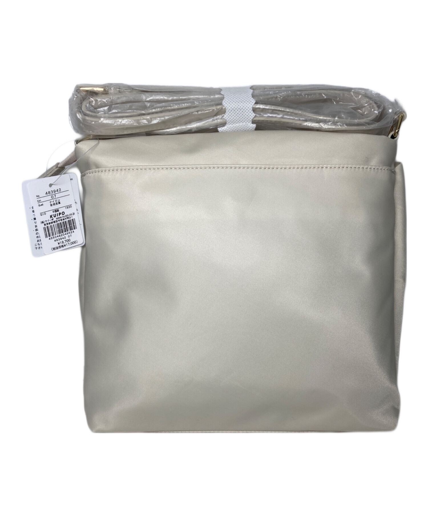 中古・古着通販】LANVIN (ランバン) ショルダーバッグ ホワイト 未使用 