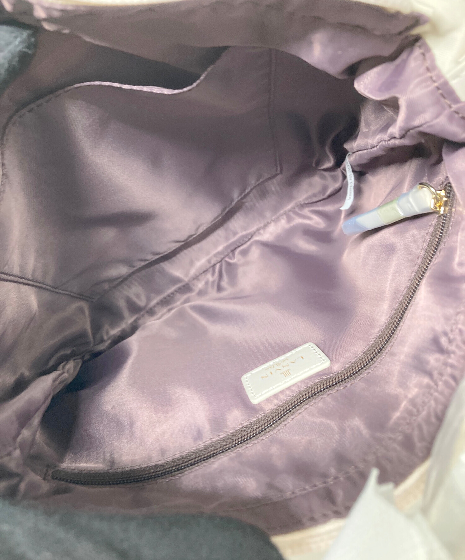 中古・古着通販】LANVIN (ランバン) ショルダーバッグ ホワイト 未使用 