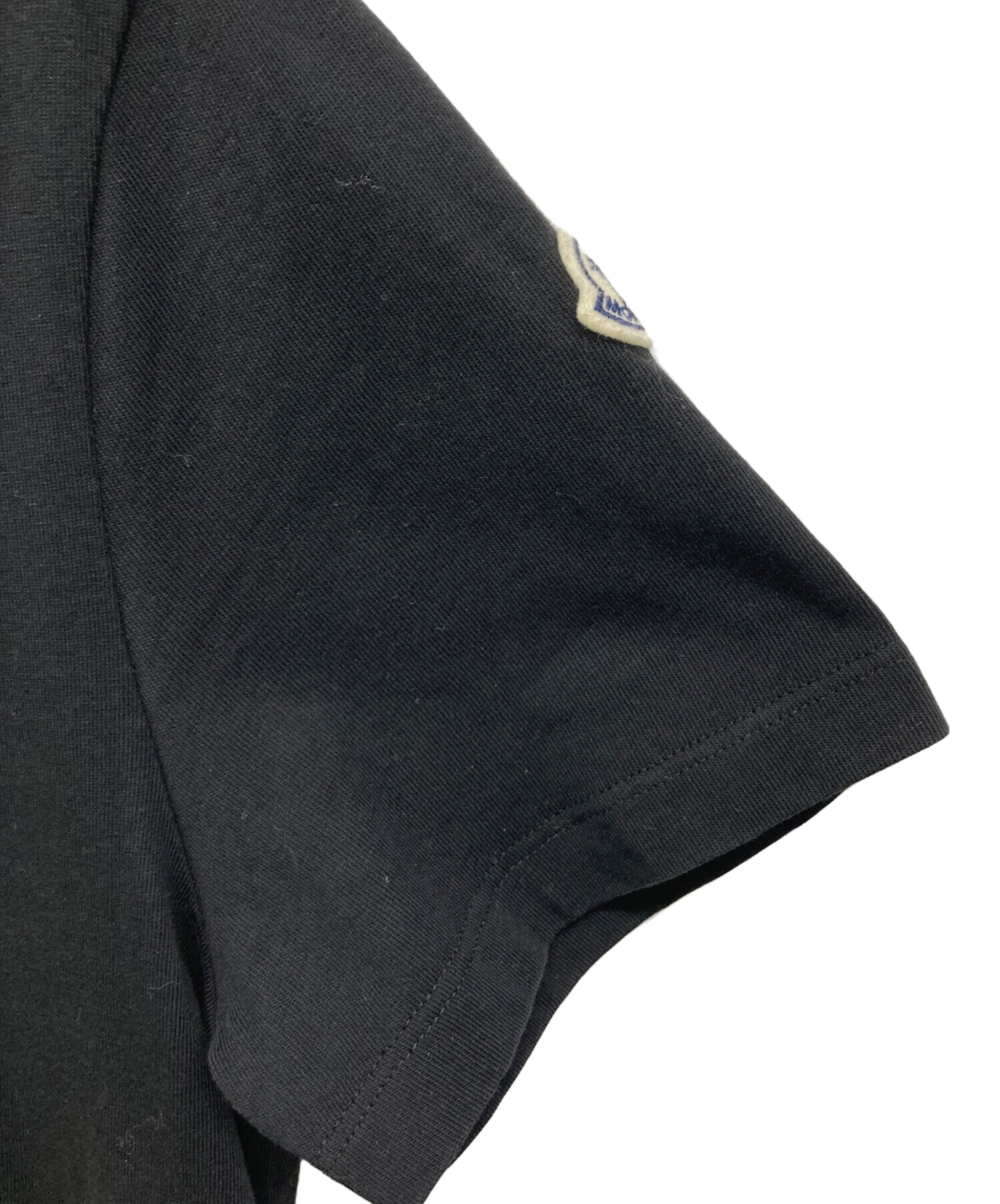 中古・古着通販】MONCLER (モンクレール) MAGLIA T-SHIRT ブラック