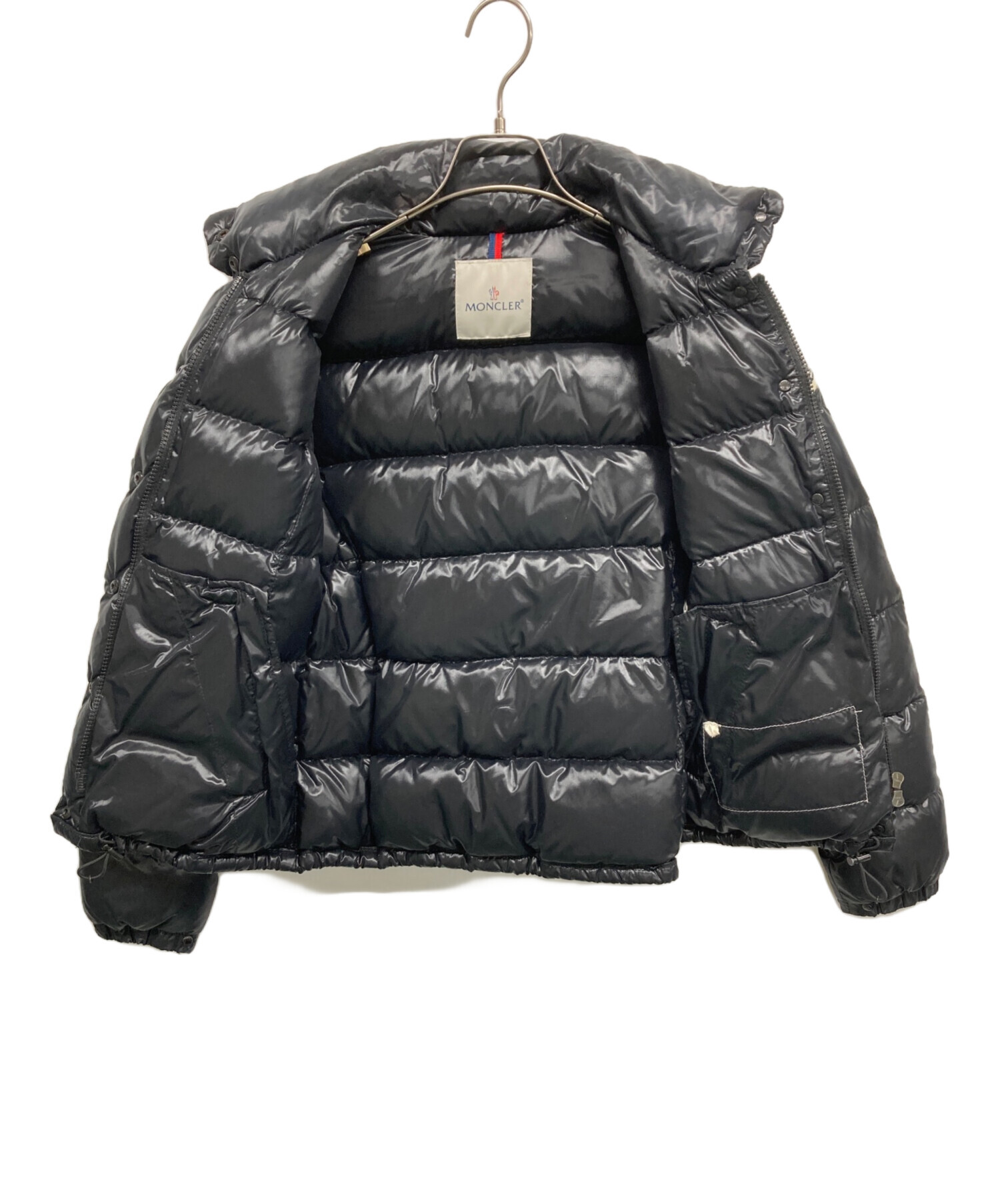 中古・古着通販】MONCLER (モンクレール) ダウンジャケット ブラック