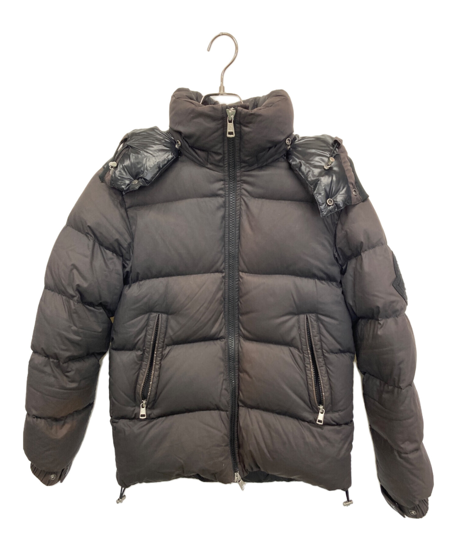 中古・古着通販】MONCLER (モンクレール) ダウンジャケット ブラック