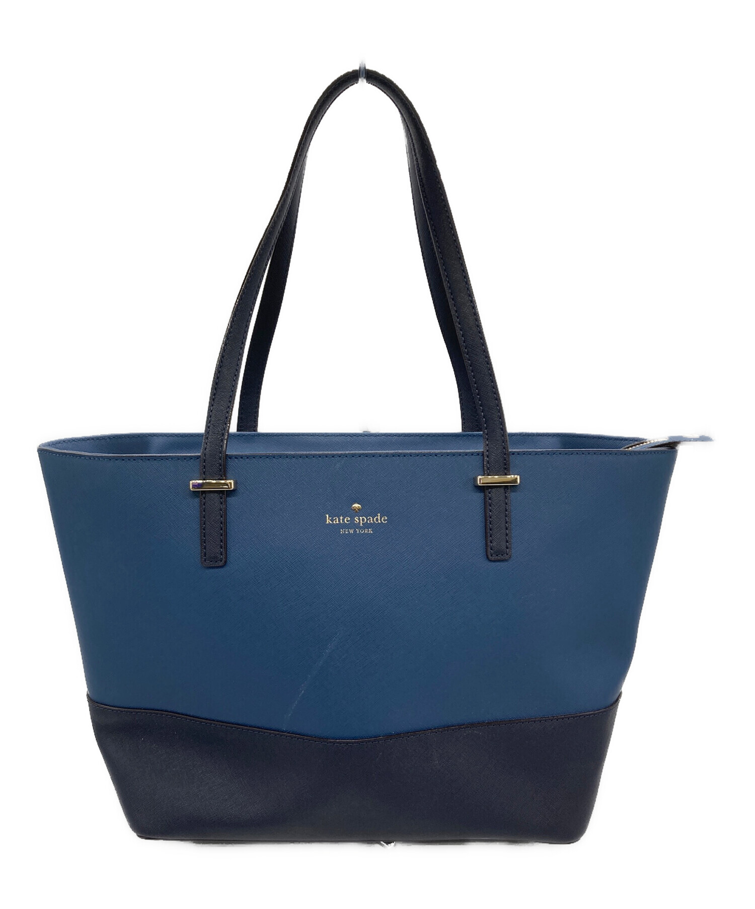 中古・古着通販】Kate Spade (ケイトスペード) トートバッグ ネイビー 