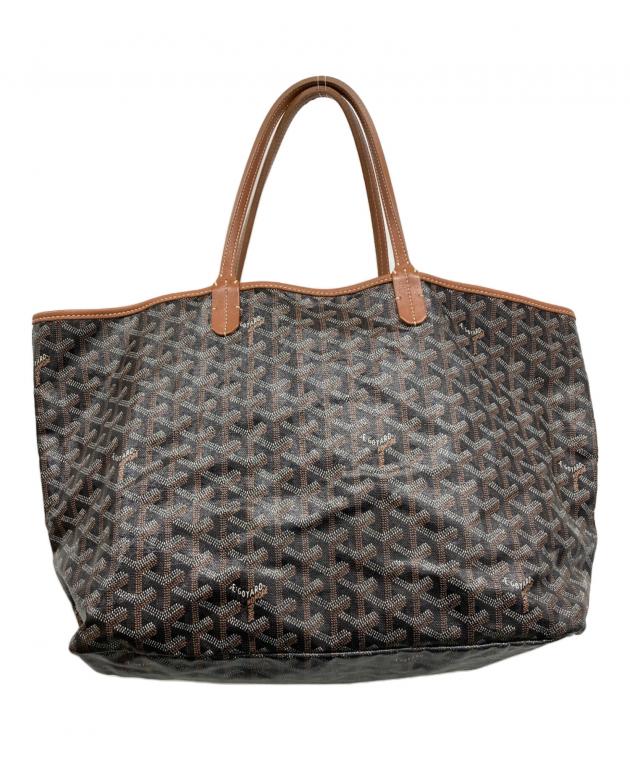 【中古】 GOYARD （ゴヤール） トートバッグ【専用です】 中古・古着通販】GOYARD (ゴヤール) トートバッグ ブラック×ブラウン
