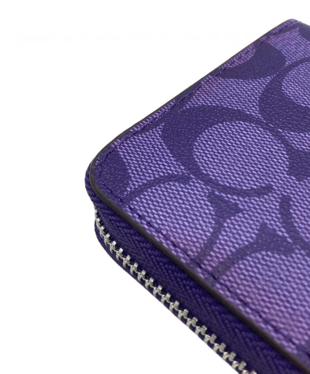 中古・古着通販】COACH (コーチ) 長財布 パープル｜ブランド・古着通販