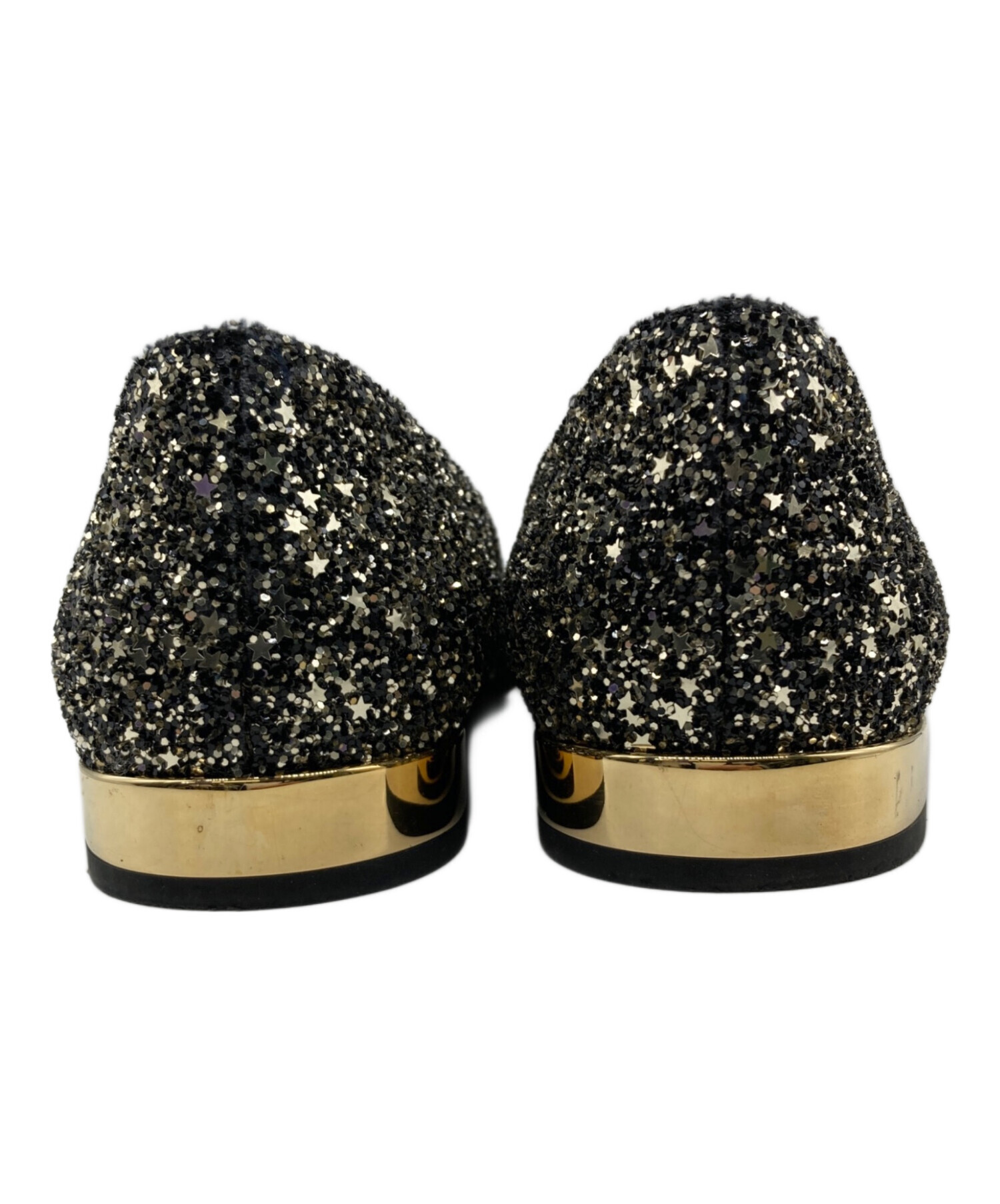 中古・古着通販】JIMMY CHOO (ジミーチュウ) フラットパンプス