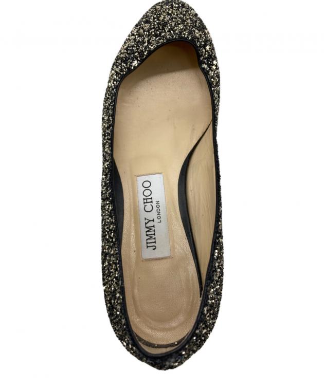 中古・古着通販】JIMMY CHOO (ジミーチュウ) フラットパンプス
