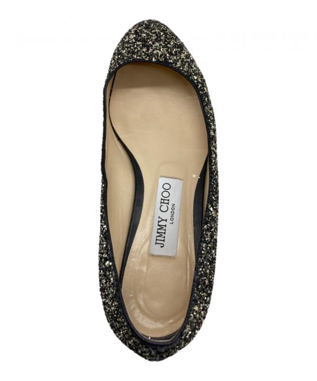 中古・古着通販】JIMMY CHOO (ジミーチュウ) フラットパンプス