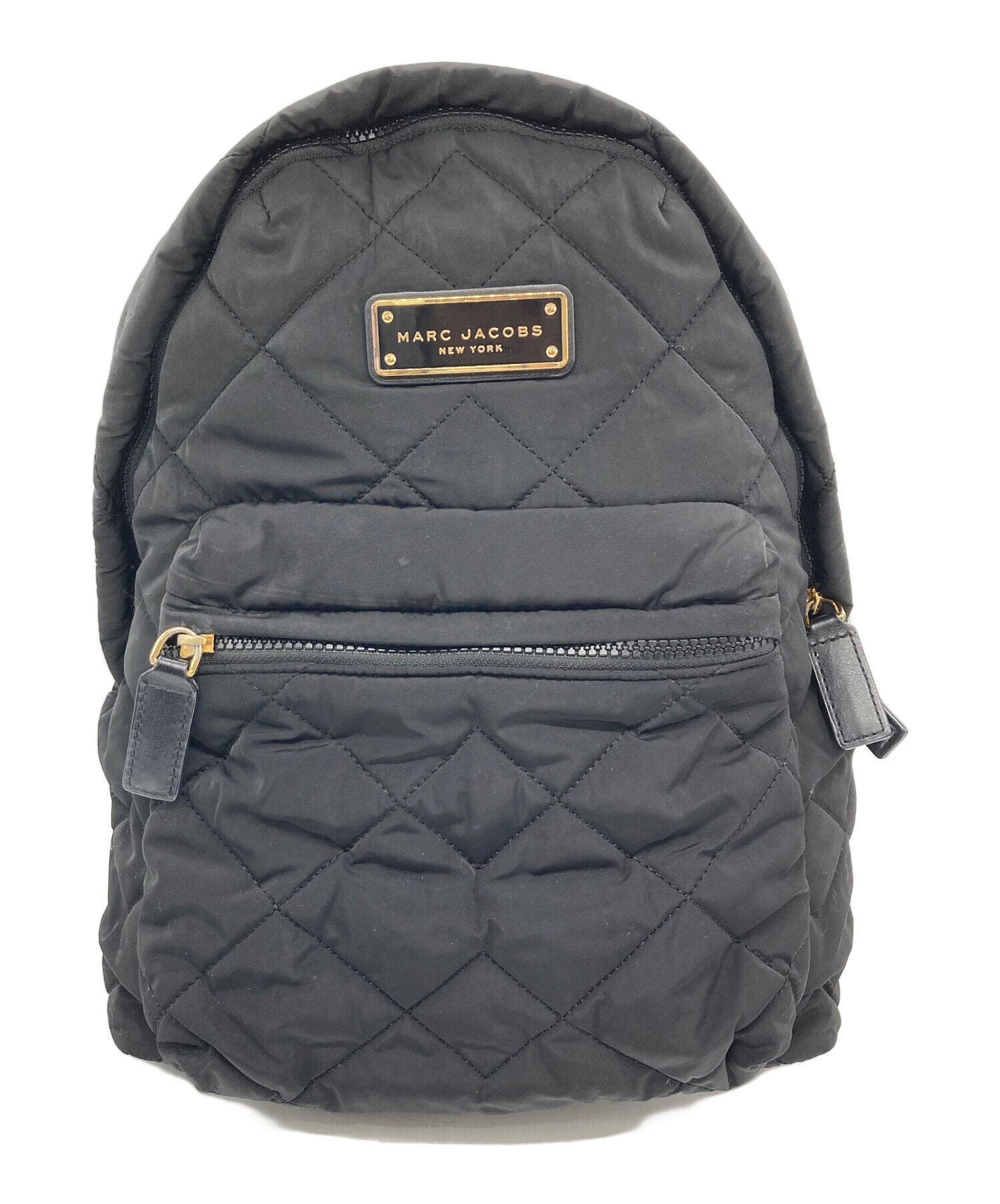 【未使用】MARC JACOBS ブラック　バックパック　リュック 中古・古着通販】MARC JACOBS (マークジェイコブズ) リュック ブラック