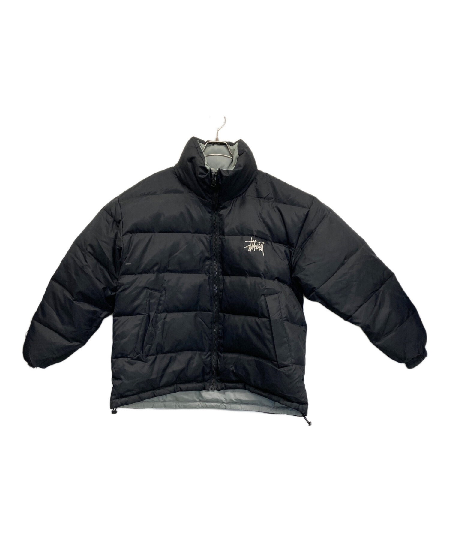 中古・古着通販】stussy (ステューシー) ダウンジャケット ブラック