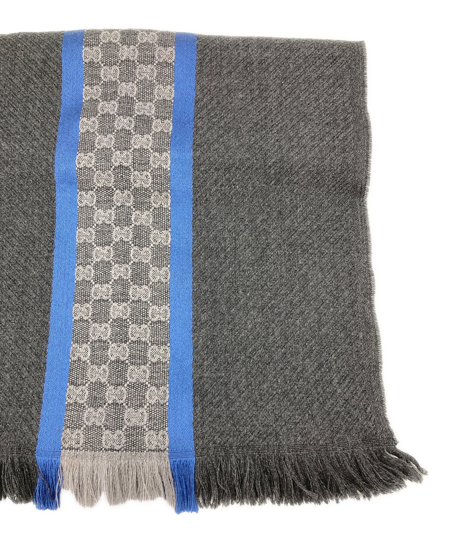 売切希望！値下げok！「新品未開封」正規GUCCI マフラー　グッチ　袋付 最終値引き 新品未使用 グッチ GUCCI マフラー グッチ(GUCCI)|マフラー