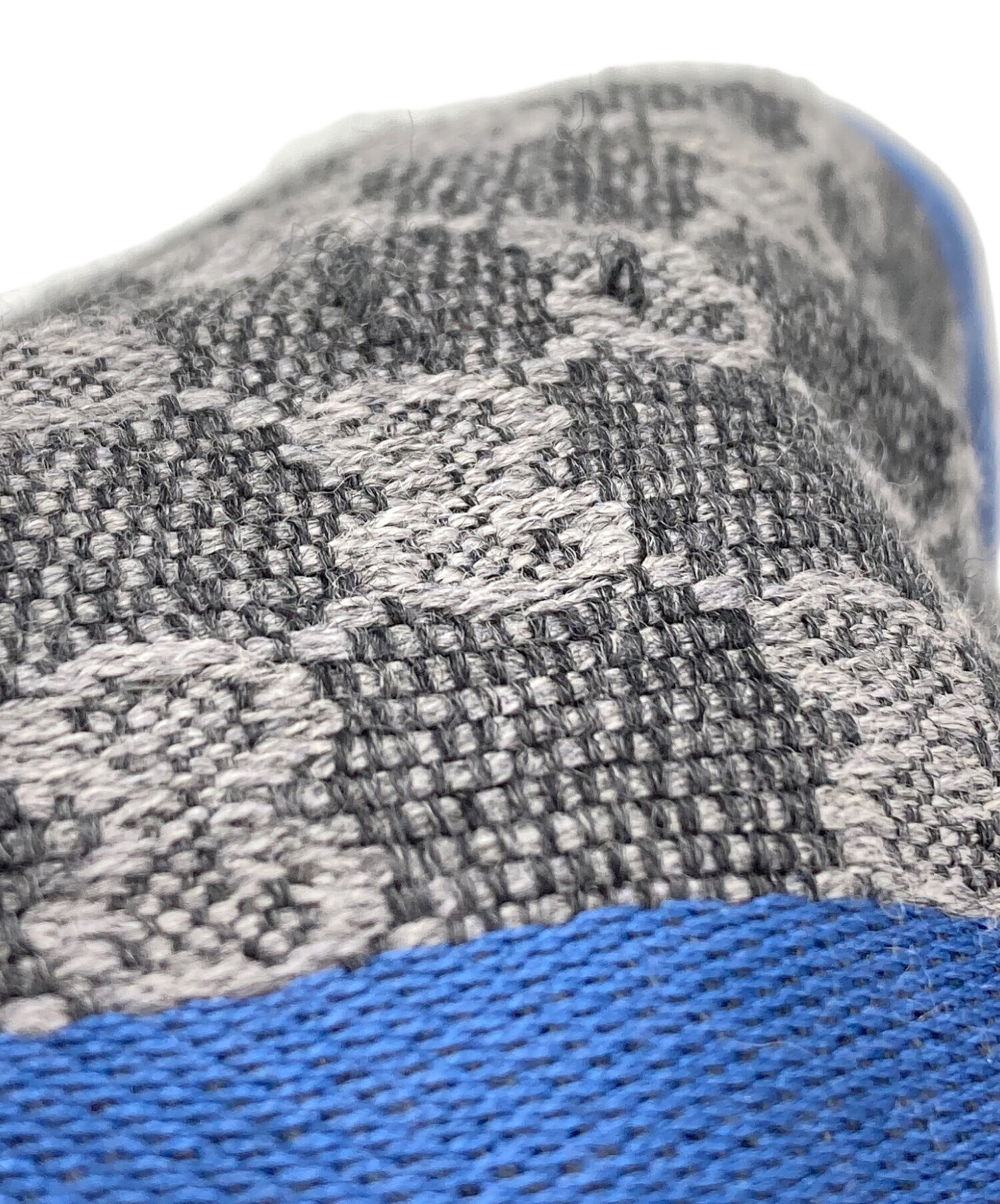 中古・古着通販】GUCCI (グッチ) マフラー ブラック×ブルー｜ブランド