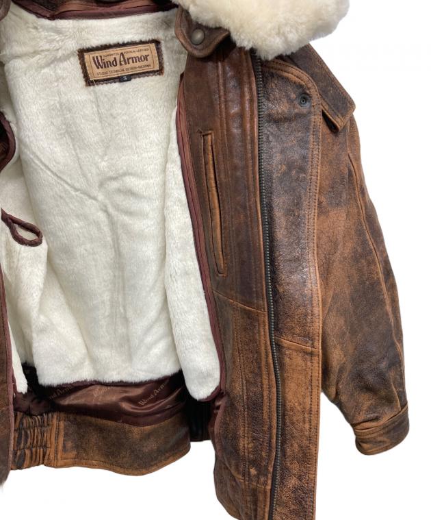 WIND ARMOR ウィンドアーマー カウレザージャケット M 中古・古着通販】Wind Armor (ウィンドアーマー) G1レザージャケット