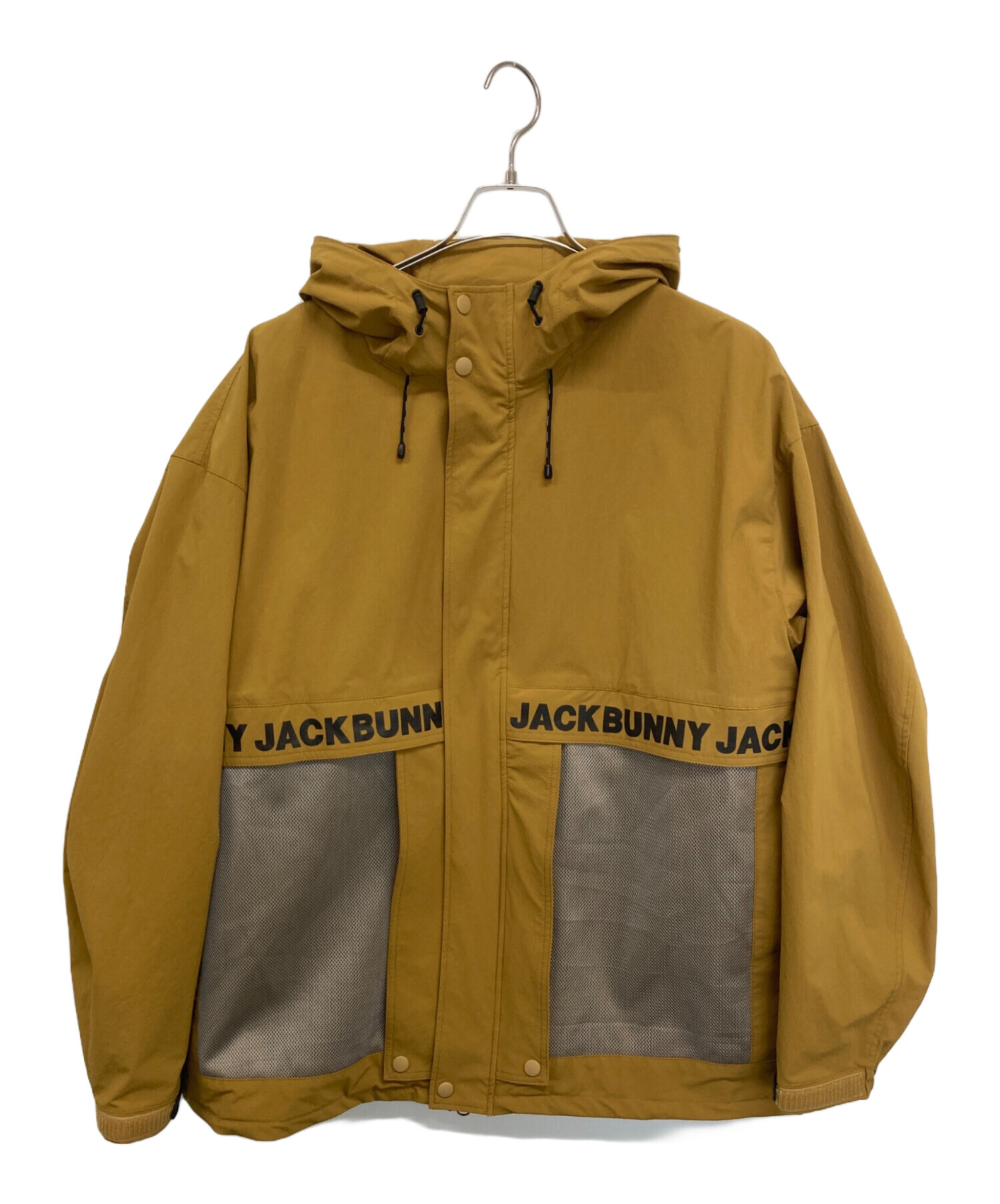 JACK BUNNY ブラウン ジャケット フード付き 新品未使用 中古・古着通販】JACK BUNNY (ジャックバニー) ゴルフウェア(トップス