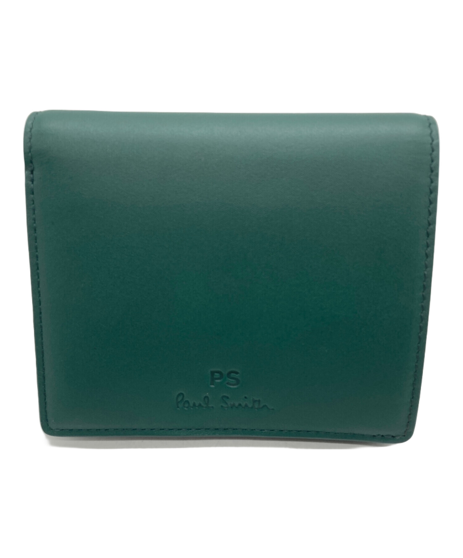 中古・古着通販】Paul Smith (ポールスミス) 2つ折り財布 グリーン