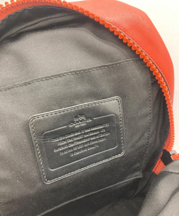 中古・古着通販】COACH (コーチ) ボディーバッグ レッド｜ブランド