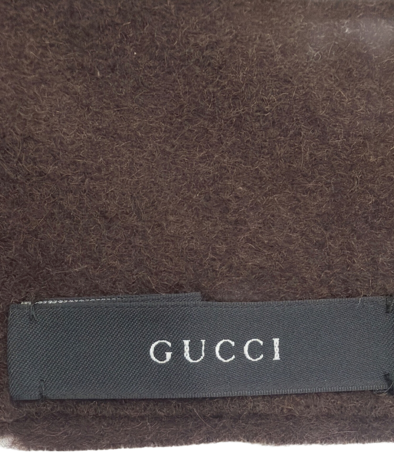 中古・古着通販】GUCCI (グッチ) マフラー ブラウン｜ブランド・古着