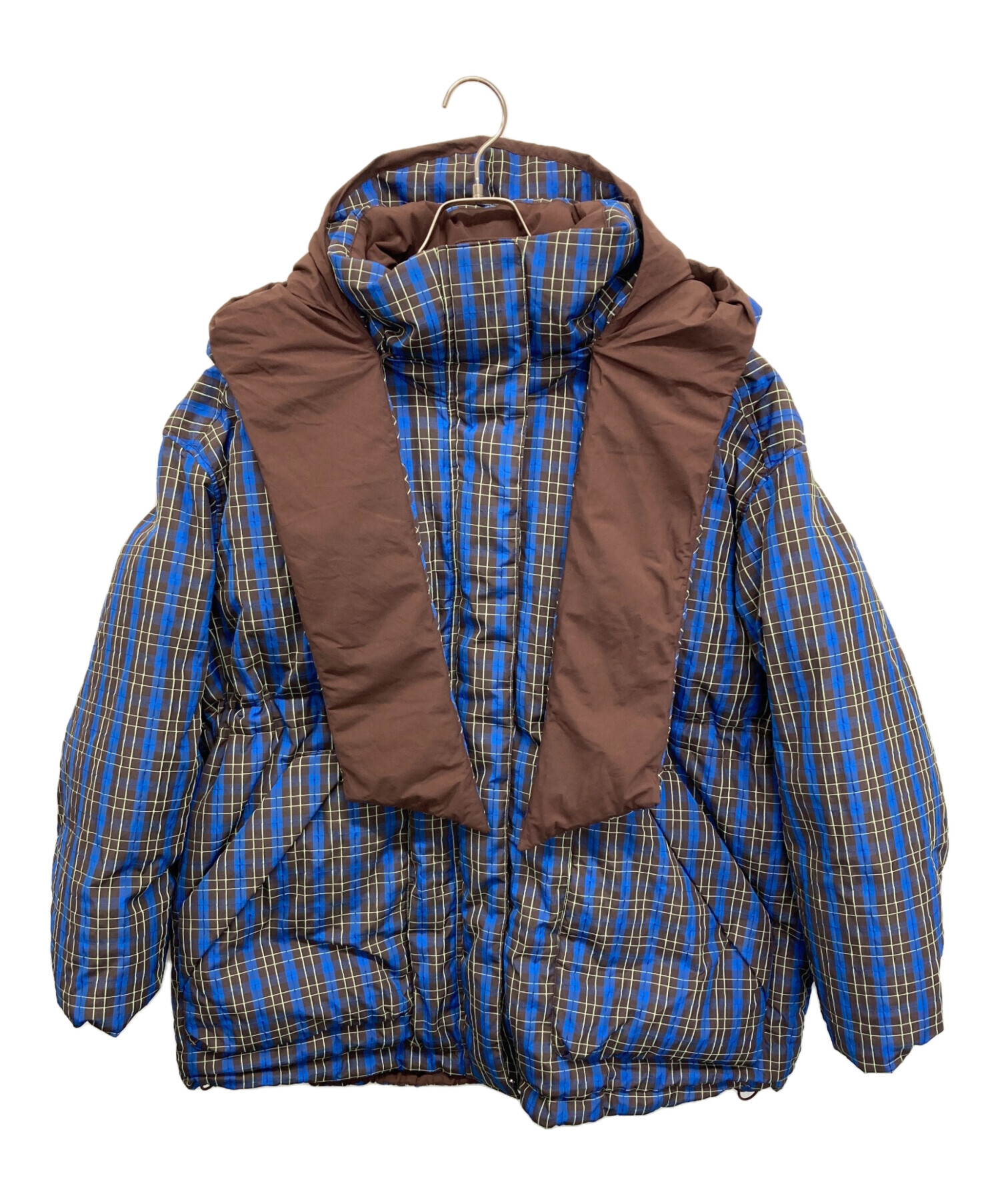 中古・古着通販】MAISON SPECIAL (メゾンスペシャル) Plaid Hoodie