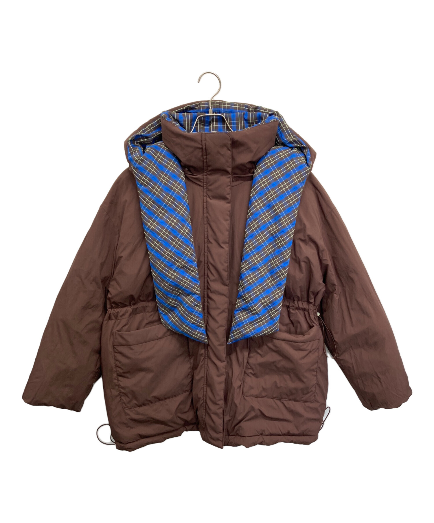 中古・古着通販】MAISON SPECIAL (メゾンスペシャル) Plaid Hoodie