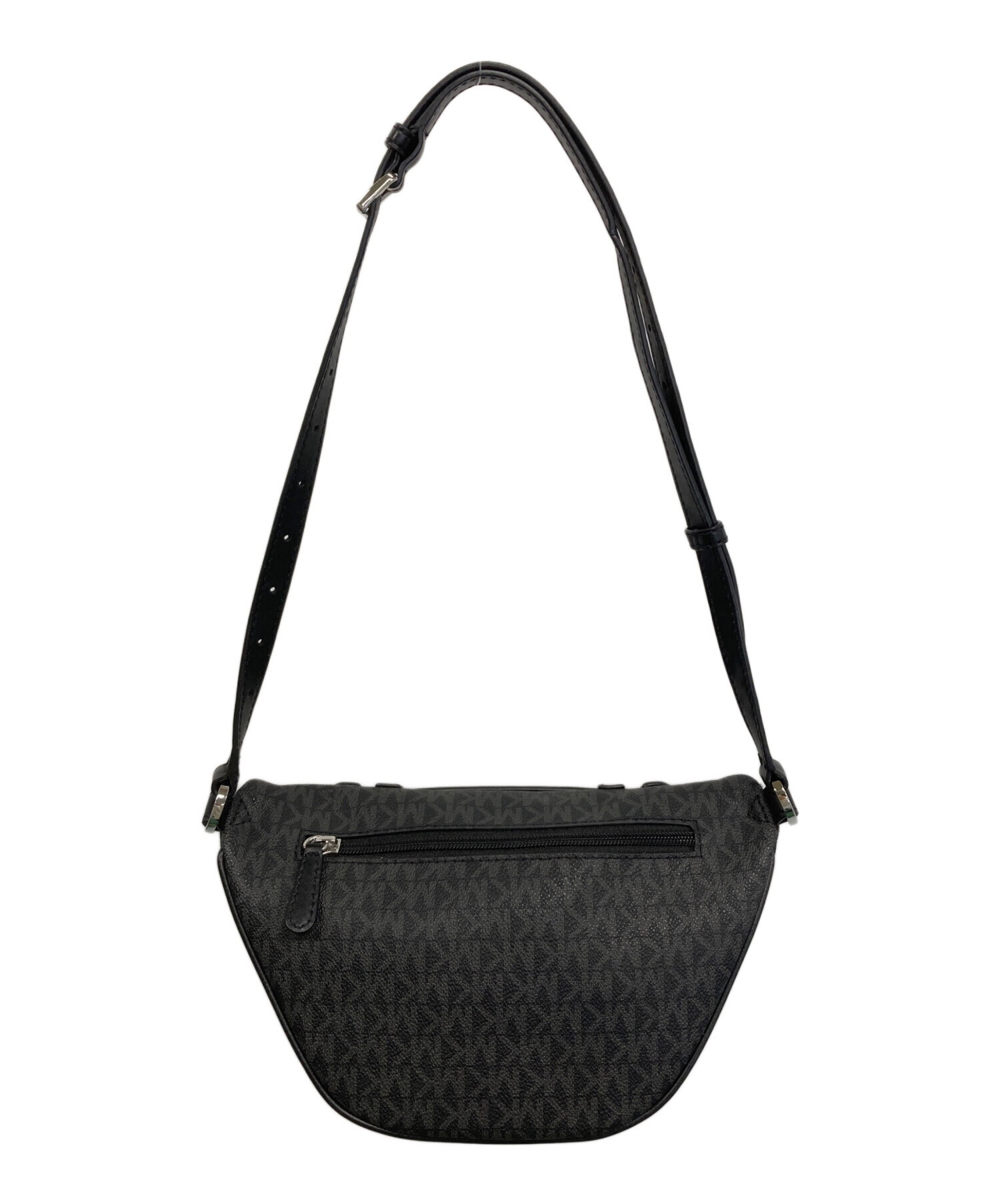 【新品未使用】マイケルコース MICHAEL KORSボディ バッグ ブラック 中古・古着通販】MICHAEL KORS (マイケル・コース) ボディバッグ