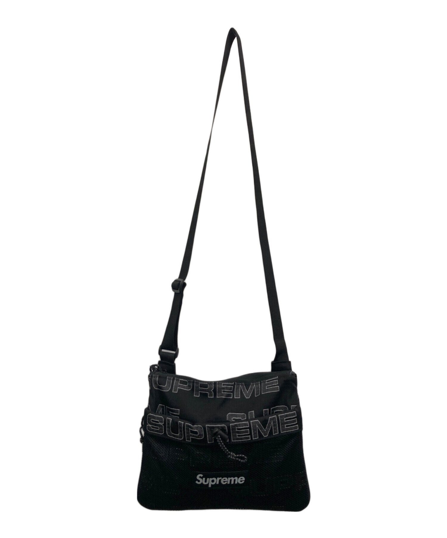 中古・古着通販】SUPREME (シュプリーム) サイドバッグ ブラック 
