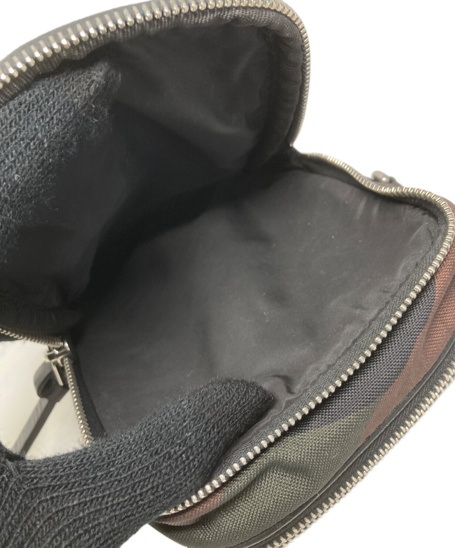 中古・古着通販】MONCLER (モンクレール) ショルダーバッグ ブラック