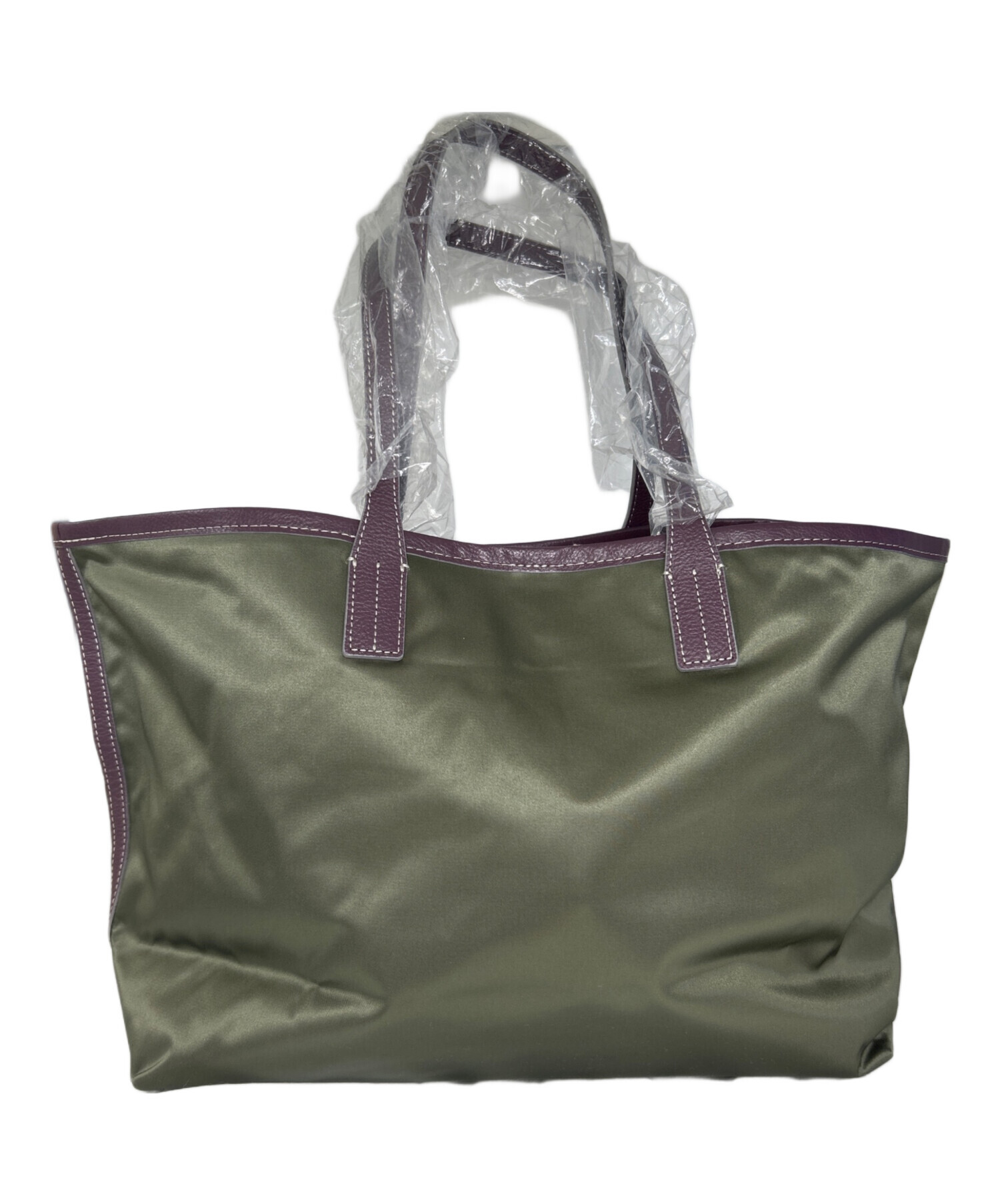 中古・古着通販】russet (ラシット) トートバッグ オリーブ 未使用品 