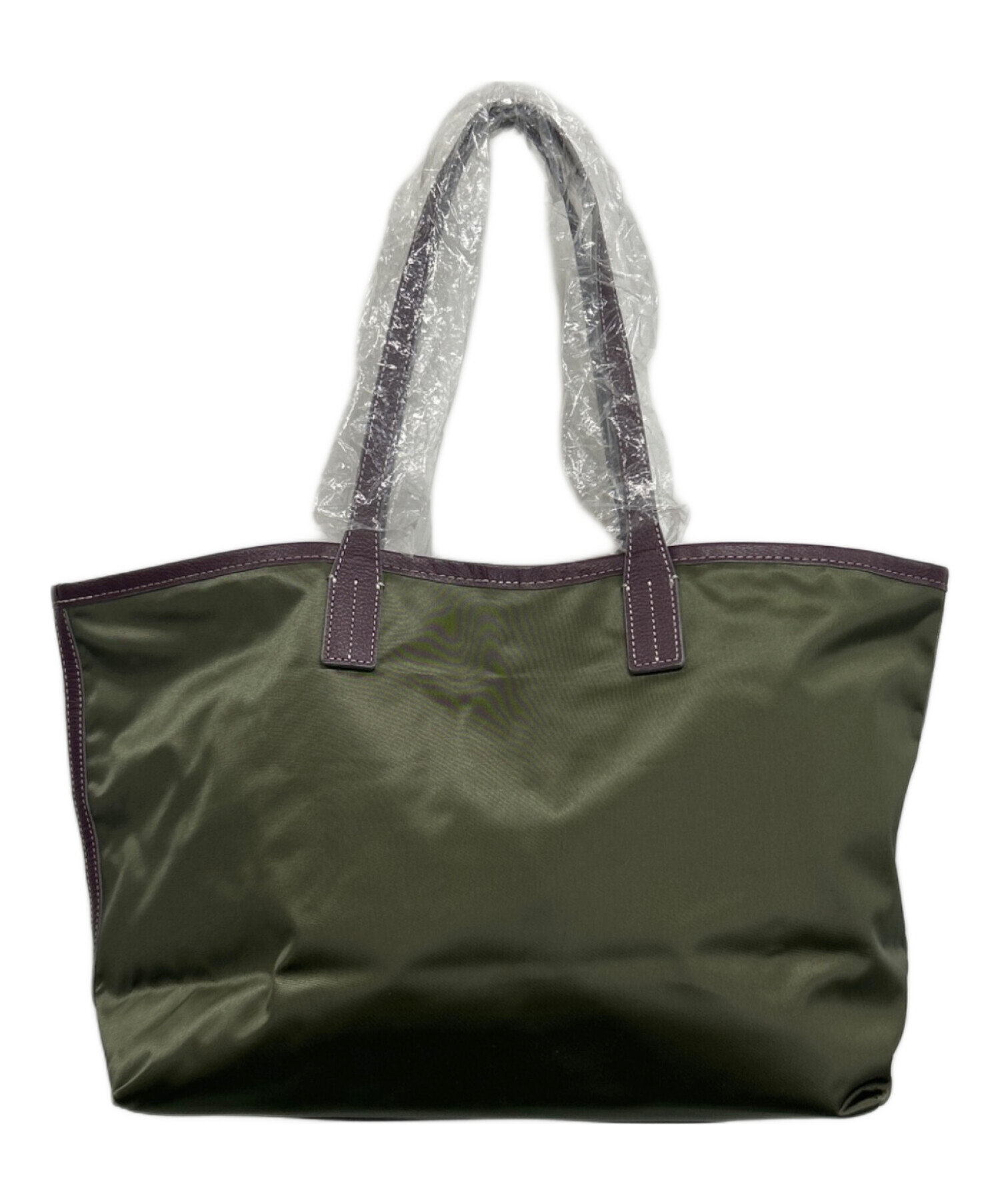 中古・古着通販】russet (ラシット) トートバッグ オリーブ 未使用品