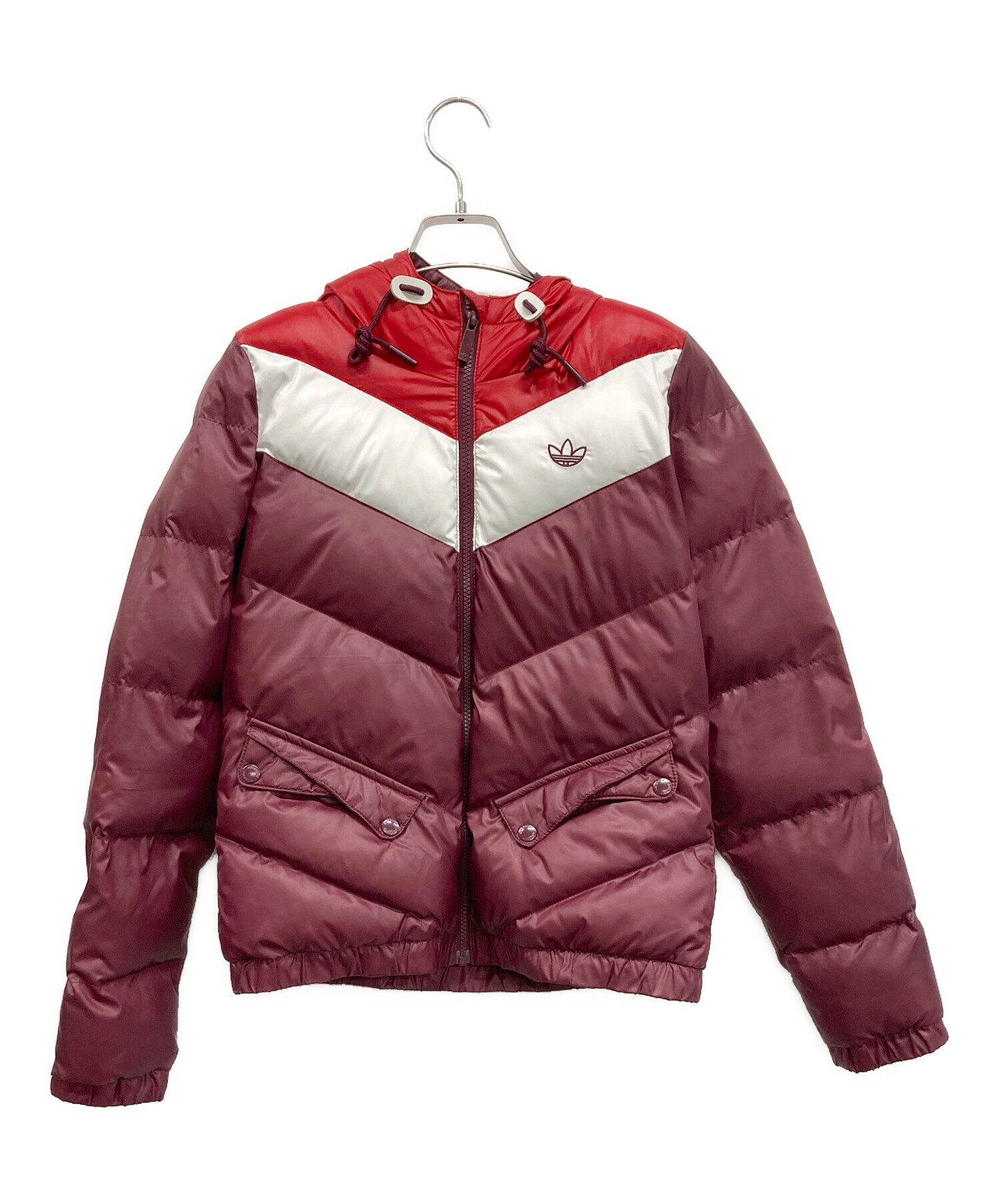 【タグ付き未使用】アヤックス×アディダス ダウンジャケット L 赤系 中古・古着通販】adidas Originals (アディダスオリジナル) ダウン