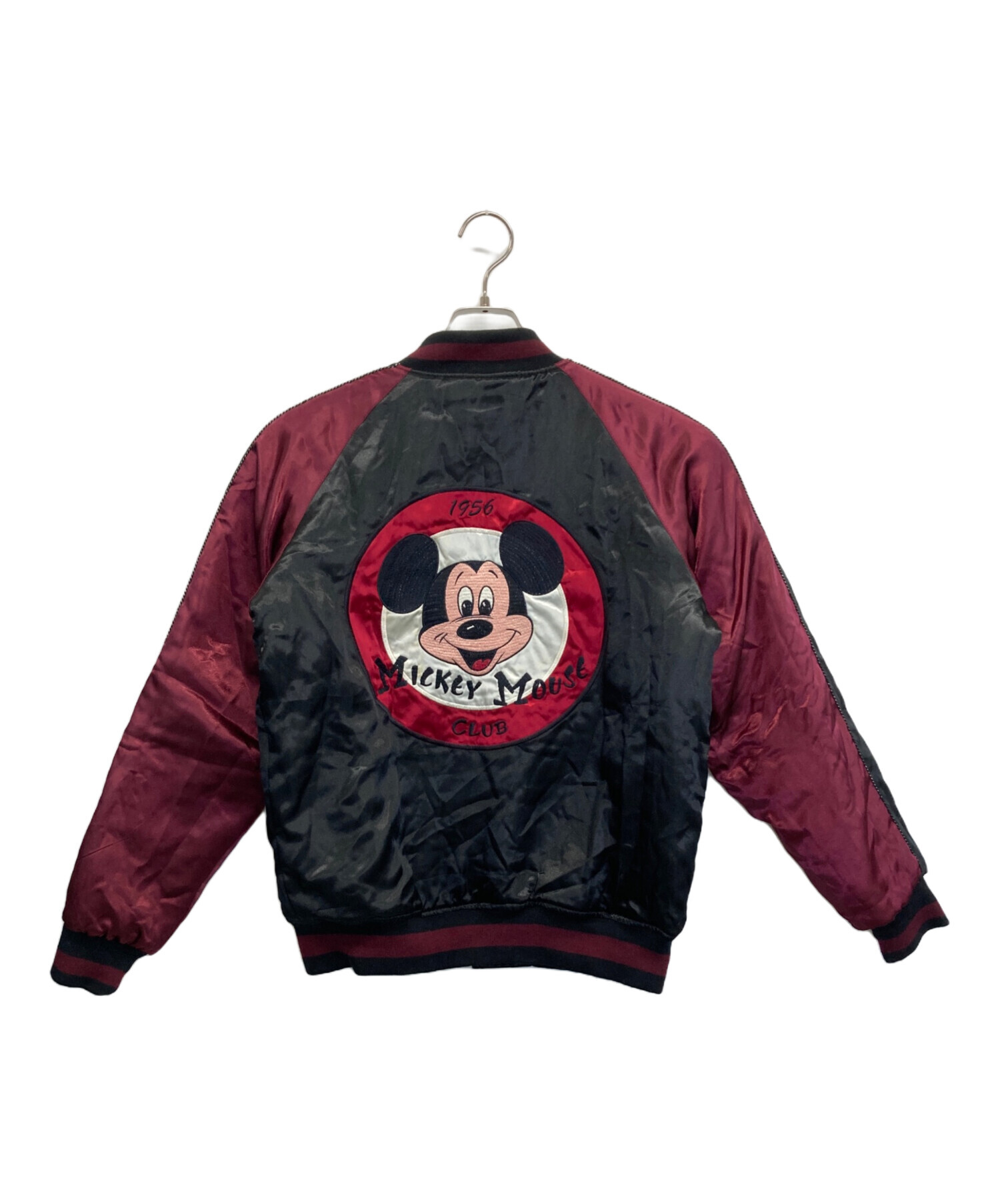 中古・古着通販】Disney (ディズニー) スカジャン ブラック×レッド