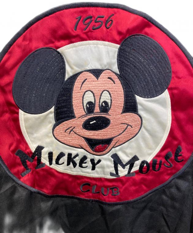 中古・古着通販】Disney (ディズニー) スカジャン ブラック×レッド