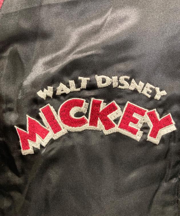中古・古着通販】Disney (ディズニー) スカジャン ブラック×レッド