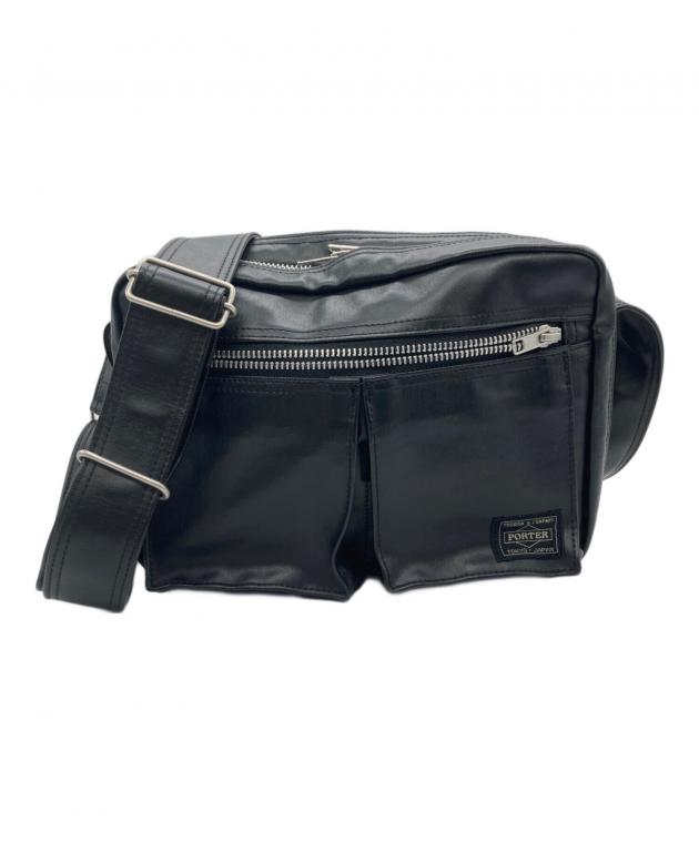 中古・古着通販】PORTER (ポーター) ショルダーバッグ ブラック
