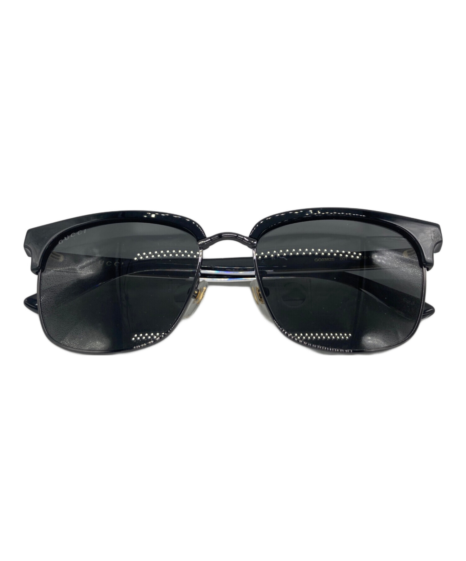 専用　GUCCI ブラック サングラス 新品未使用 中古・古着通販】GUCCI (グッチ) サングラス ブラック サイズ:56□18