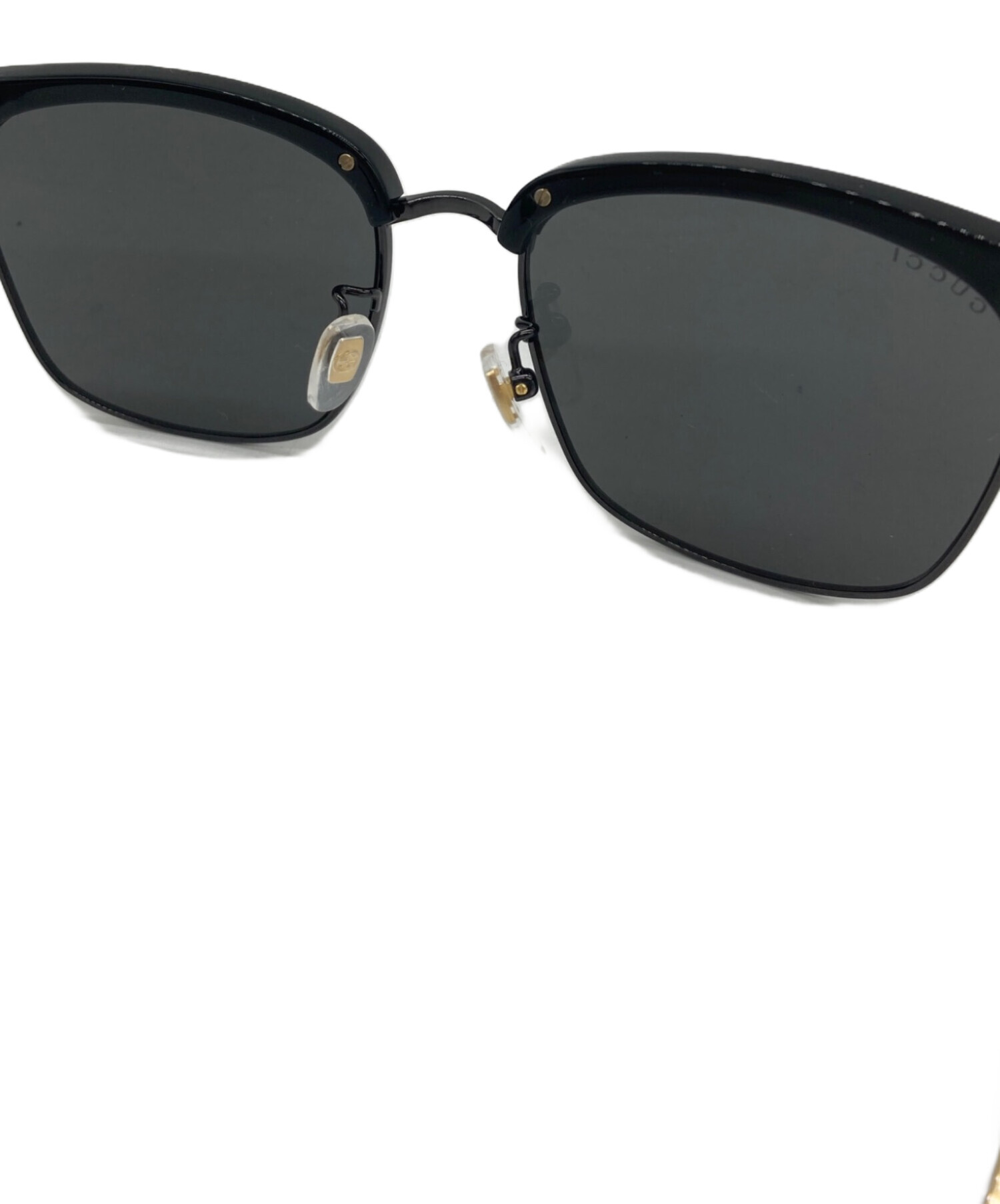 中古・古着通販】GUCCI (グッチ) サングラス ブラック サイズ:56□18